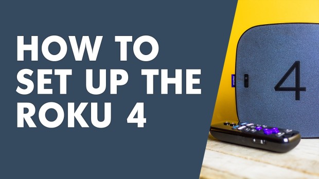 How to setup the roku 4
